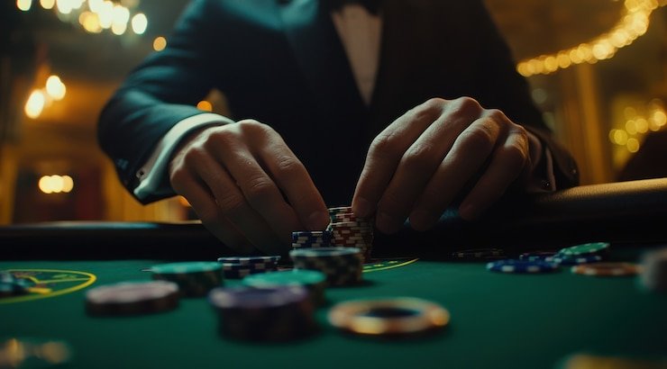 Speed Blackjack live-dealer table interface on rtp kijangwin mobile app
